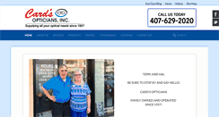 Desktop Screenshot of cardsopticians.com